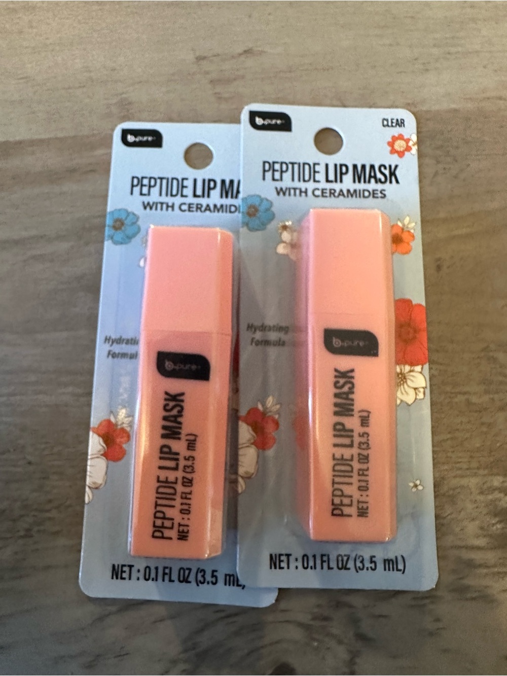 B Pure Peptide Lip Mask x 2 Brand New‎